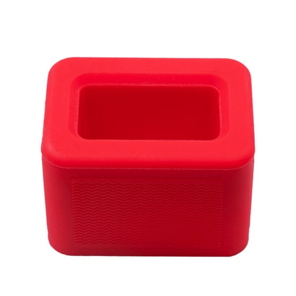Safety Belt Holder Silicone Buckle Protective Cover, Red, Black, Blue