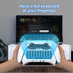 JYS-P5121 Bluetooth Wireless Handle Keyboard Can Chat Voice External Keyboard Suitable For PS5, JYS-P5121