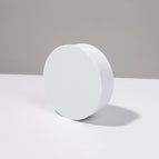 Small White Cylindrical