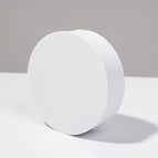Large White Cylindrical