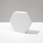 Small White Hexagon