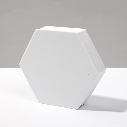 8 PCS Geometric Cube Photo Props Decorative Ornaments Photography Platform, Colour: 5 x 5 x 5cm Small White Square, Small White Square, Large White Square, Small White Rectangular, Large White Rectangular, Small White Cylindrical, Large White Cylindric...