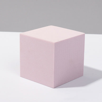 8 PCS Geometric Cube Photo Props Decorative Ornaments Photography Platform, Colour: 5 x 5 x 5cm Small White Square, Small White Square, Large White Square, Small White Rectangular, Large White Rectangular, Small White Cylindrical, Large White Cylindric...