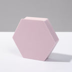 Large Light Pink Hexagon