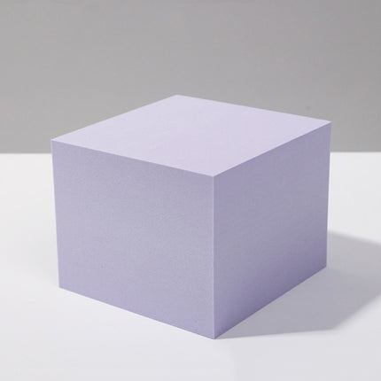 8 PCS Geometric Cube Photo Props Decorative Ornaments Photography Platform, Colour: 5 x 5 x 5cm Small White Square, Small White Square, Large White Square, Small White Rectangular, Large White Rectangular, Small White Cylindrical, Large White Cylindric...