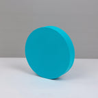 Small Lake Blue Cylinder