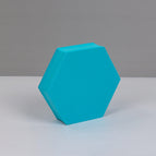 Small Lake Blue Hexagon