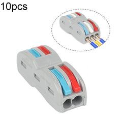 SPL-2 2 In 3 Out Colorful Quick Line Terminal Multi-Function Dismantling Wire Connection Terminal, SPL-2 2 In 3 Out, SPL-3 3 In 3 Out, SPL-42 2 In 4 Out, SPL-62 2 In 6 Out, SPL-63 3 In 6 Out, SPL-93 3 In 9 Out, LT-624 2 In 4 Out, LT-626 2 In 6 Out