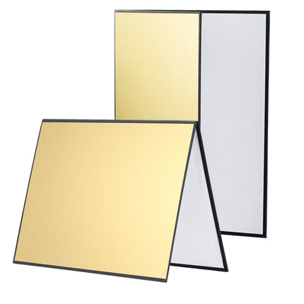 3-in-1 Reflective Board White + Black + Silver A3 Cardboard Folding Light Diffuser Board, 3-in-1 A3 Cardboard Gold, 3-in-1 A3 Cardboard Silver