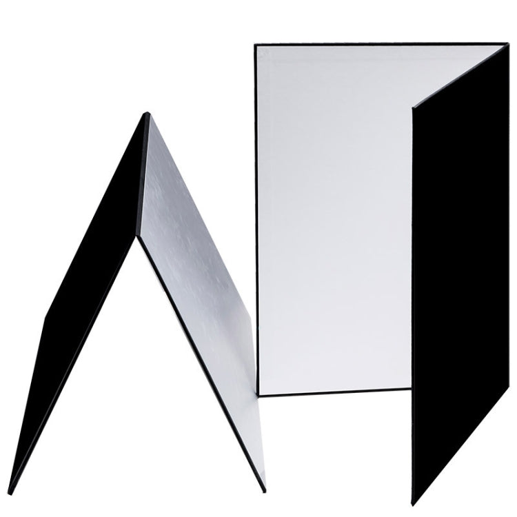 3-in-1 Reflective Board White + Black + Silver A3 Cardboard Folding Light Diffuser Board, 3-in-1 A3 Cardboard Silver, 3-in-1 A3 Cardboard Gold