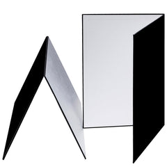 3-in-1 Reflective Board White + Black + Silver A3 Cardboard Folding Light Diffuser Board, 3-in-1 A3 Cardboard Silver, 3-in-1 A3 Cardboard Gold