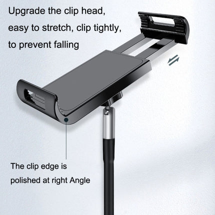 SSKY L6 Bedside Sofa Live Landing Phone Tablet Computer Bracket, Style:, L6 Phone Version (Black), L6 Base Heavy Version (White), L6 Base Heavy Version (Black), L6 Base Heavy Telescopic Version (Black), L6 Experience Version (White)                    ...