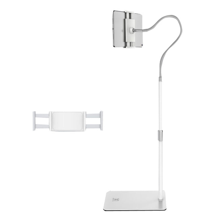 SSKY L6 Bedside Sofa Live Landing Phone Tablet Computer Bracket, Style:, L6 Base Heavy Telescopic Version (White), L6 Phone Version (White), L6 Phone Version (Black), L6 Base Heavy Version (White), L6 Base Heavy Version (Black)                         ...