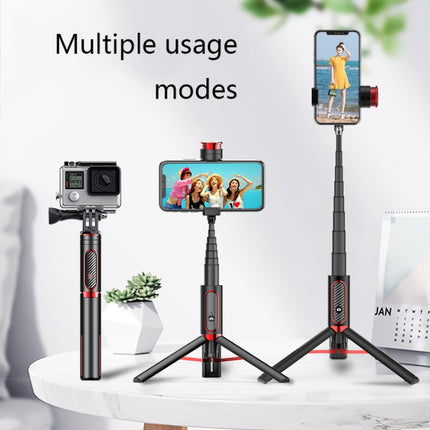 Bluetooth Selfie Stick with Tripod Multi-function Gimbal Mobile Phone Fill Light Live Support