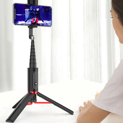 Bluetooth Selfie Stick with Tripod Multi-function Gimbal Mobile Phone Fill Light Live Support