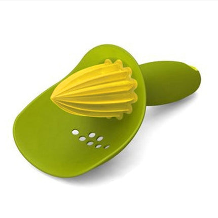 Manual Fruit Lemon Juicer Kitchenware, Green, Dark Grey