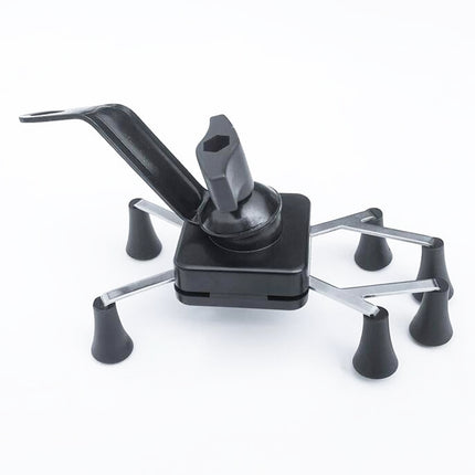 Metal Six Claw Cycling Mobile Phone Bracket Bicycle Motorcycle Electric Car Mobile Phone Bracket, Handle Installation, Rearview Mirror Installation