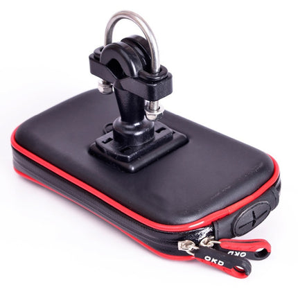 OKD Motorcycle Bicycle Touch Screen Waterproof Mobile Phone Bag Bracket, S, M-4, L-3, XL-4