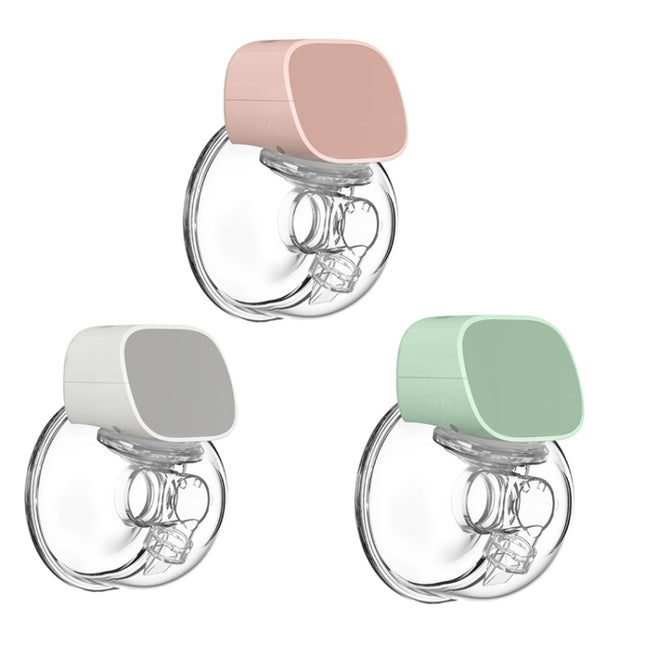 Wearable Automatic Breast Pump Massage Hands-free Invisible Wireless Large Suction Breast Pump, S9 - English - Gray, S9 - English - Pink, S9 - English - Green, S12 - English - White