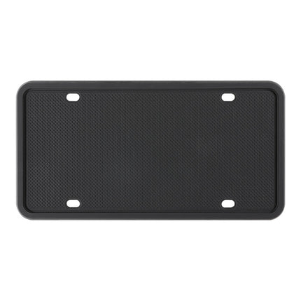 2 Sets Waterproof Rustproof Non-damaging Car Paint Silicone License Plate Frame, US Black, US Gray, US Red, US Blue, Black, Gray, Red, Blue