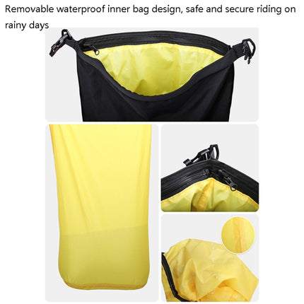 Rhinowalk Multi-Function Motorcycle Rear Seat Bag Combination Rear Shelf Pannier, Black 10L, Yellow 10L, Black 20L, Yellow 20L, Black 30L, Yellow 30L