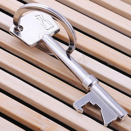15 PCS Key Shape Keychain Beer Bottle Opener, Key Shape
