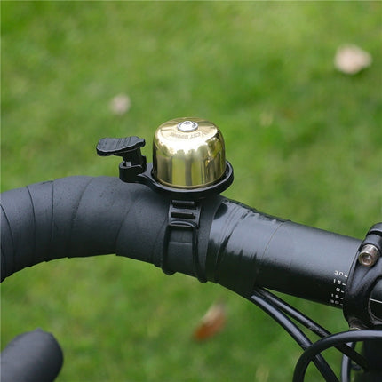 WEST BIKING YP0706048 Bicycle Copper Bell Mountain Bike Mini  Bell, West Biking Bicycle Bell(Black), West Biking Bicycle Bell(Golden)