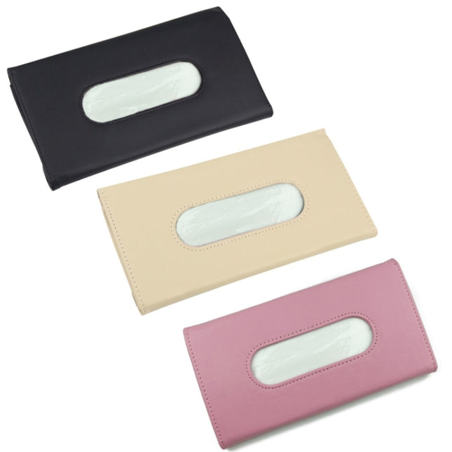 Car Hanging Type Tissue Box Sun Visor Seat Back Sunroof Storage Box