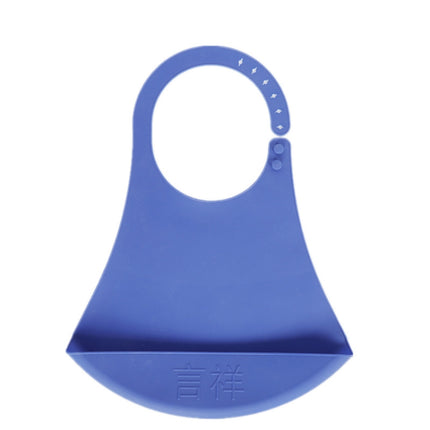Yanxiang Elderly Eat Silicone Waterproof Bib Adult Widened Disposable Saliva Pocket, Silicone Waterproof Bib