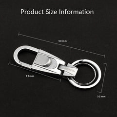 JOBON ZB-071 Men Waist Hang Keychain Simple Car Key Chain Pendant Keychain, ZB-071