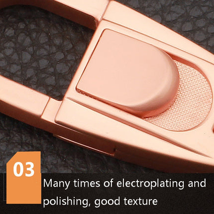 JOBON ZB-071 Men Waist Hang Keychain Simple Car Key Chain Pendant Keychain, ZB-071