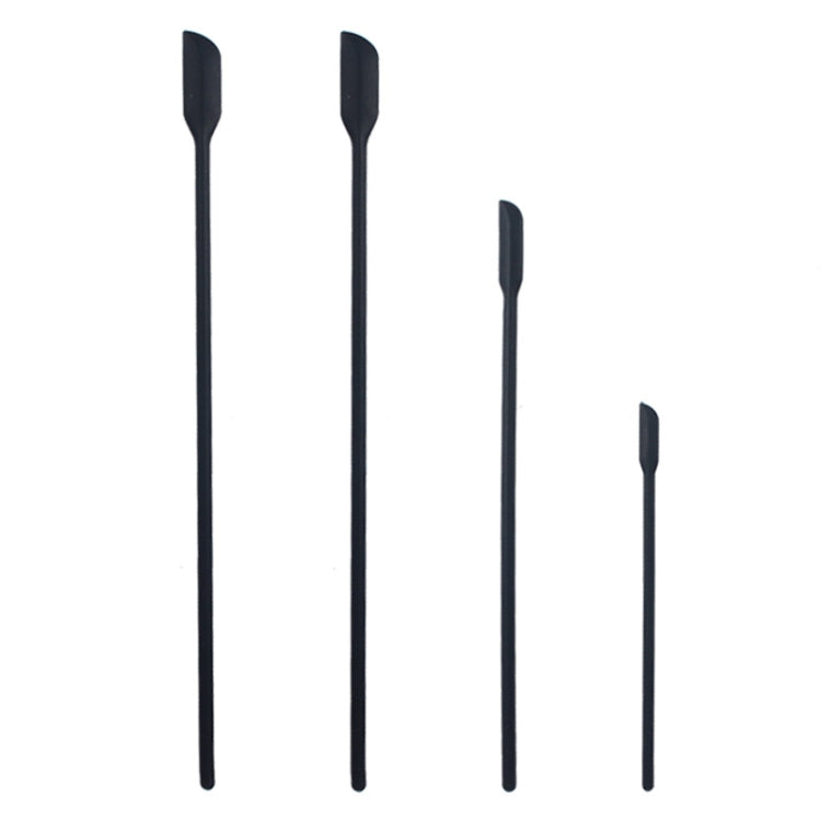 4 in 1 Silicone Mini-Pointed Scraper Lengthening Cosmetic Bottle Scraper Jam Spatula Set