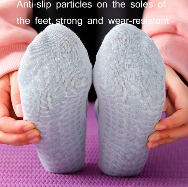 Backless Non-Slip Yoga Dance Socks Gym Indoor Floor Sports Socks, 35-42
