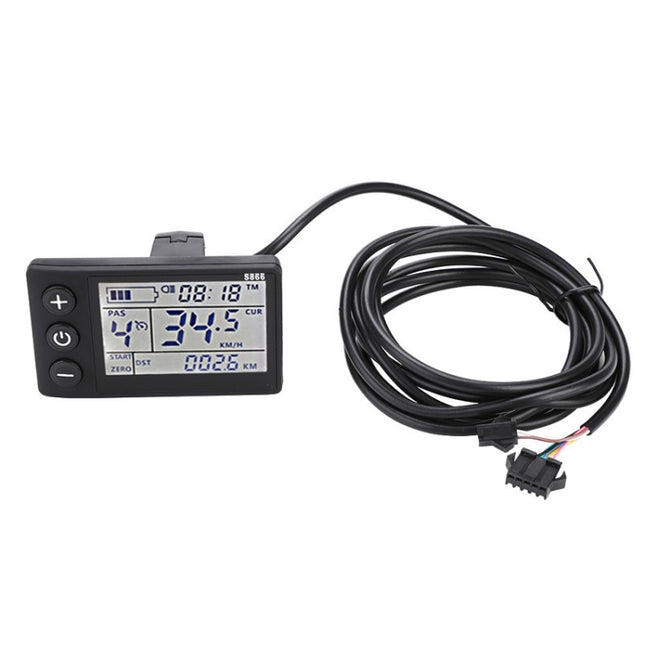 LCD Display Electric Bicycle Dashboard