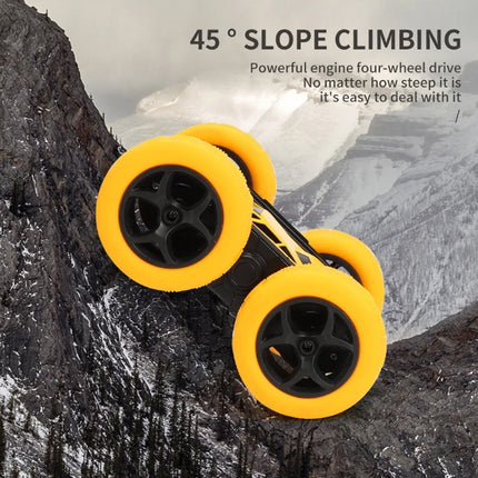 2.4G Remote Control Drift Roll Double-sided Stunt Car With Lights, Red, Blue