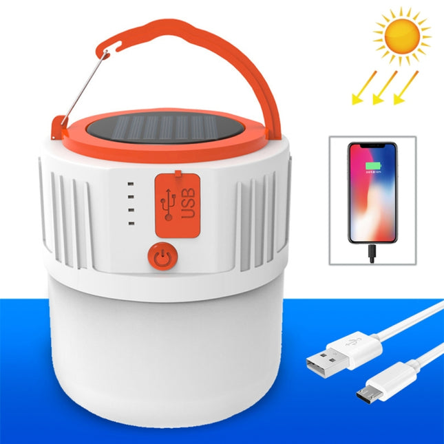 Solar LED Bulb Light Household Emergency Light Mobile Night Market Lamp, Style:, V65 8W  24 LED 2 Battery, V65 8W 24 LED 2 Battery + Power Output, V65 8W 24 LED 2 Battery + Remote Control, V66 8W 42 LED 3 Battery + Power Output                         ...