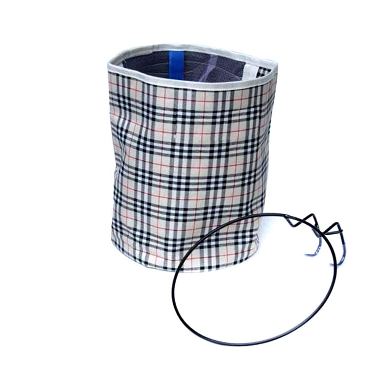 Bicycle Basket Cloth Hanging Basket Folding Bicycle Basket, Black Square, Beige Square, Blue Square, Red Square