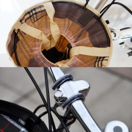 Bicycle Basket Cloth Hanging Basket Folding Bicycle Basket