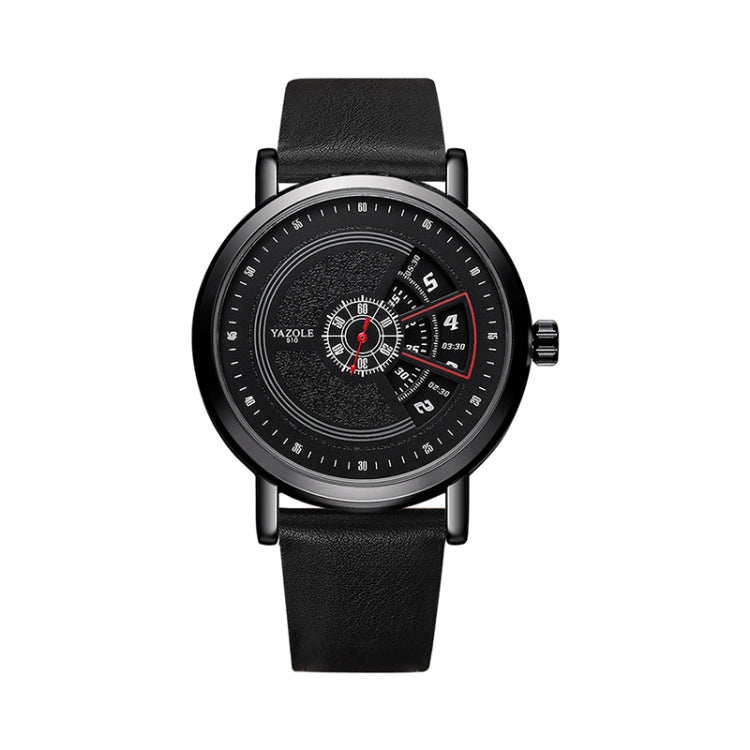 YAZOLE Turntable Men Quartz Watch, 509 Black Tray Black Belt, 509 Black Tray Brown Belt, 510 Black Tray Black Belt, 510 Black Tray Brown Belt, 511 Black Tray Black Belt, 511 Black Tray Brown Belt, 518 Black Tray Black Belt, 518 Black Tray Brown Belt���...