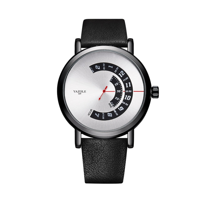 YAZOLE Turntable Men Quartz Watch, 509 Black Tray Black Belt, 509 Black Tray Brown Belt, 510 Black Tray Black Belt, 510 Black Tray Brown Belt, 511 Black Tray Black Belt, 511 Black Tray Brown Belt, 518 Black Tray Black Belt, 518 Black Tray Brown Belt���...