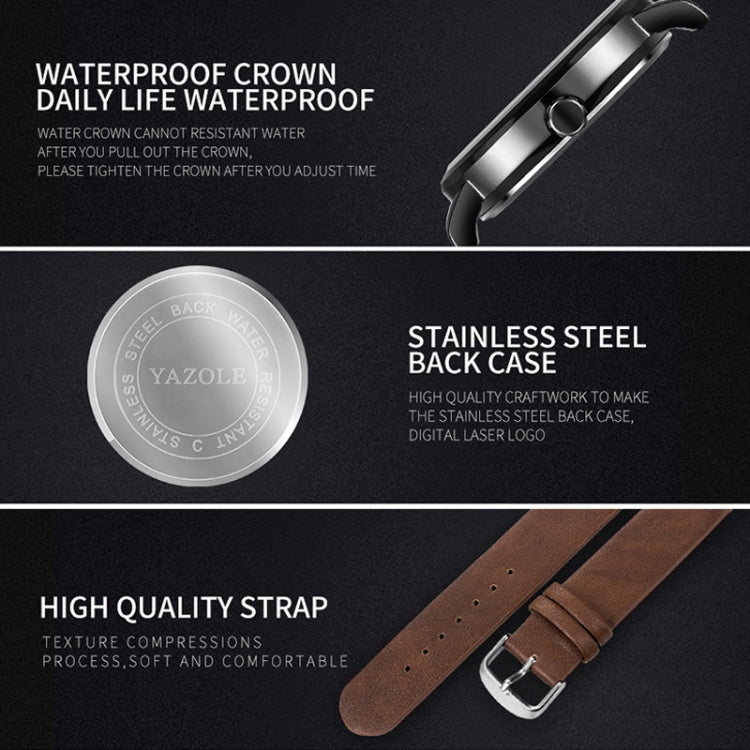 YAZOLE Turntable Men Quartz Watch, 509 Black Tray Black Belt, 509 Black Tray Brown Belt, 510 Black Tray Black Belt, 510 Black Tray Brown Belt, 511 Black Tray Black Belt, 511 Black Tray Brown Belt, 518 Black Tray Black Belt, 518 Black Tray Brown Belt���...