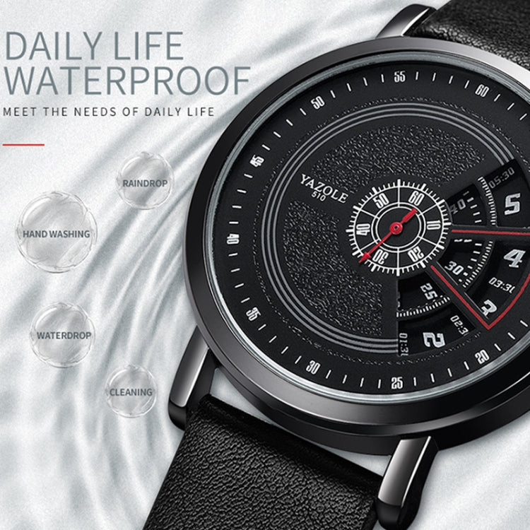 YAZOLE Turntable Men Quartz Watch, 509 Black Tray Black Belt, 509 Black Tray Brown Belt, 510 Black Tray Black Belt, 510 Black Tray Brown Belt, 511 Black Tray Black Belt, 511 Black Tray Brown Belt, 518 Black Tray Black Belt, 518 Black Tray Brown Belt���...