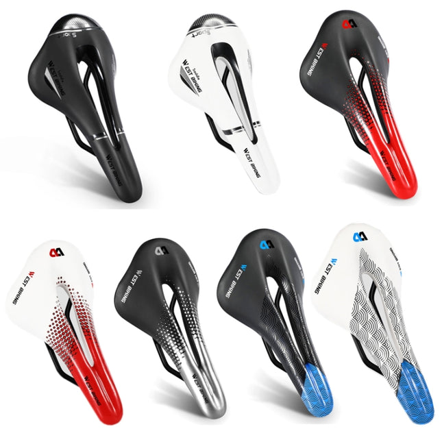 WEST BIKING YP0801117 Bike Cushion Riding Comfort Road Car Mountain Bike Seat Cushion Accessories, Free Size, YP0801117