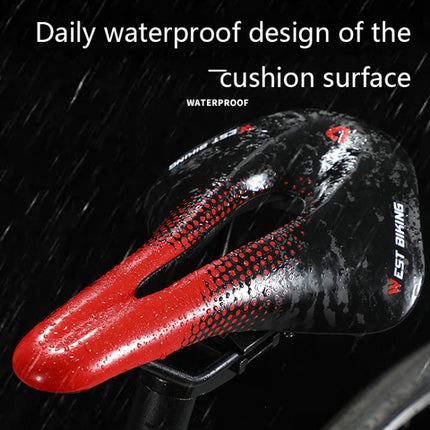 WEST BIKING YP0801117 Bike Cushion Riding Comfort Road Car Mountain Bike Seat Cushion Accessories, Free Size, YP0801117