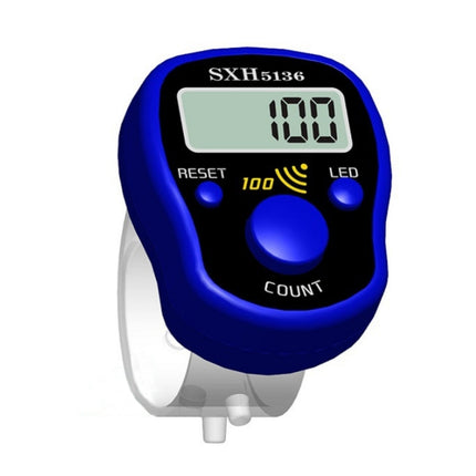 LED Luminous Electronic Counter with Sound Reminder Function After A Hundred, Random Colour Delivery, 4PCS Luminous