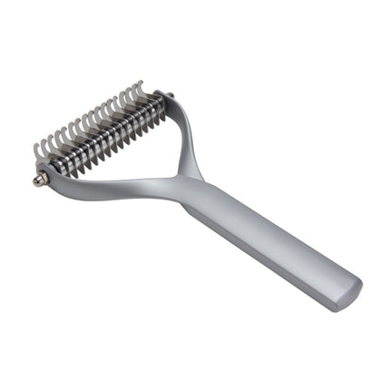 Pet Comb Zinc Alloy Double-Sided Cat Dog Cleaning Beauty Hair Removal Comb