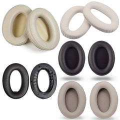 2 PCS Headset Comfortable Sponge Cover For Sony WH-1000xm2/xm3/xm4, (1000X / 1000XM2)Black Protein With Card Buckle, (1000X / 1000XM2)Beige Protein With Card Buckle, (1000X / 1000XM2)Champagne Gold Protein With Card Buckle, (1000X / 1000XM2)Black Lambskin