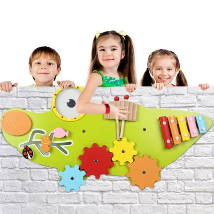 Children Early Education Puzzle Wall Toys Wall Games Montessori Teaching Aids, Style: