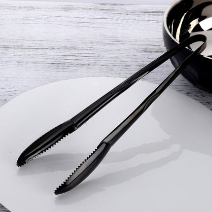 304 Stainless Steel Food Clip,Style:, Ice Clip (Gold), Ice Clip (Black)