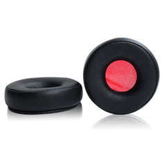 2 fundas de esponja para auriculares, funda de cuero para auriculares inalámbricos Jabra Revo, color: negro, negro, negro, negro, rojo, negro, azul, blanco, gris